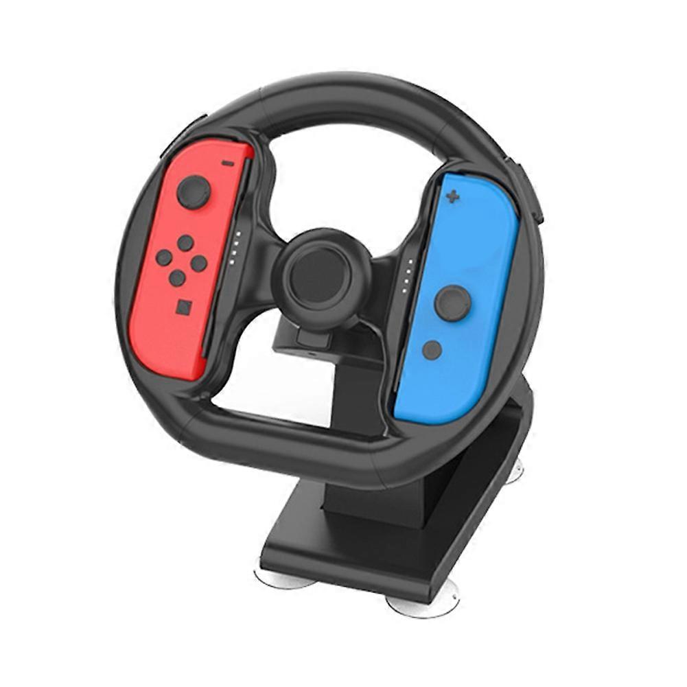 RealExperience pre volant Switch Joy-Con pre pretekárske hry, volant Nintendo Switch, ovládač Joy-Con, rukoväť