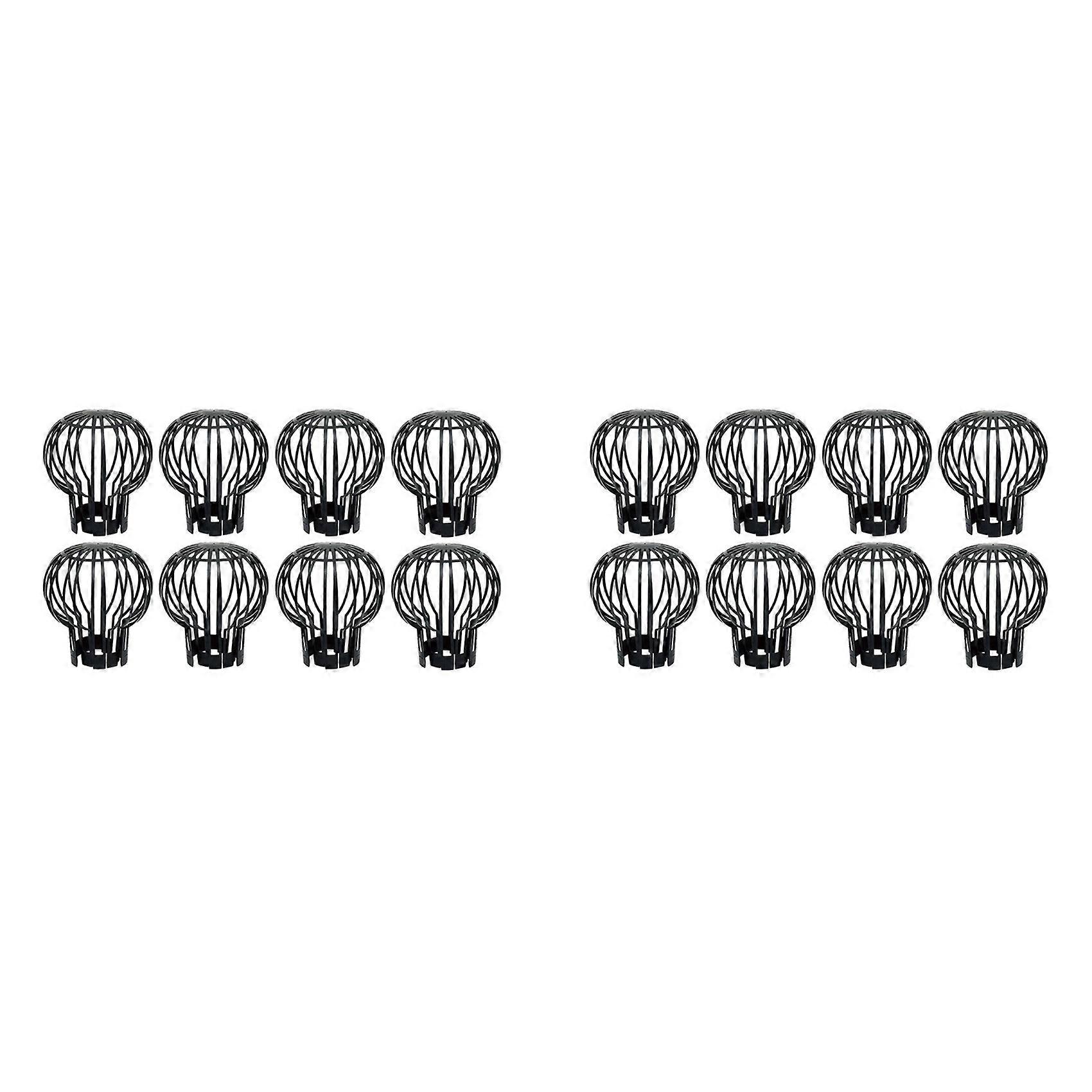 8Pcs Plastic Gutter Guards, Downpipe Leaf Guard, Downspout Filter