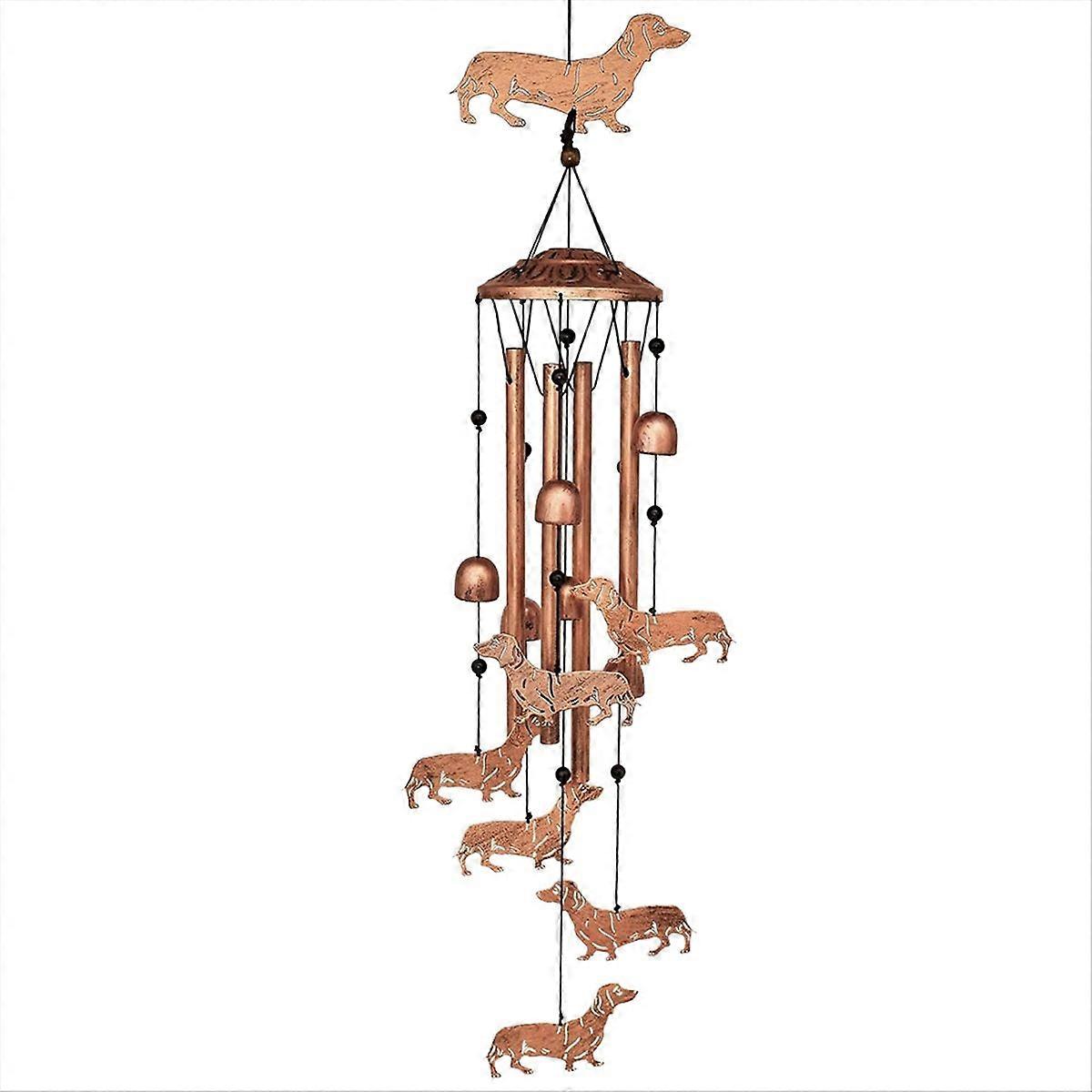 Outdoor Wind Chimes Dachshund Wind Chimes