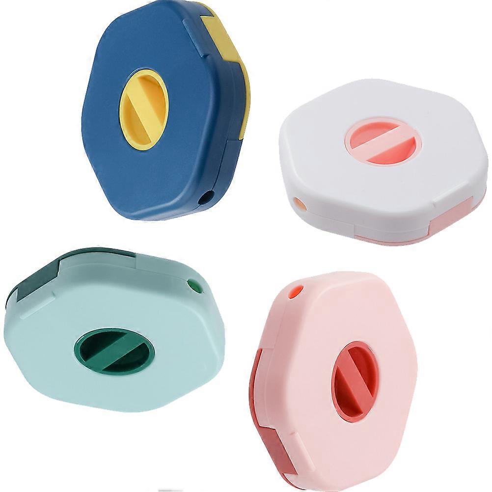 Portable Cable Management Box for Data Cables with ABS Material and Assorted Colors