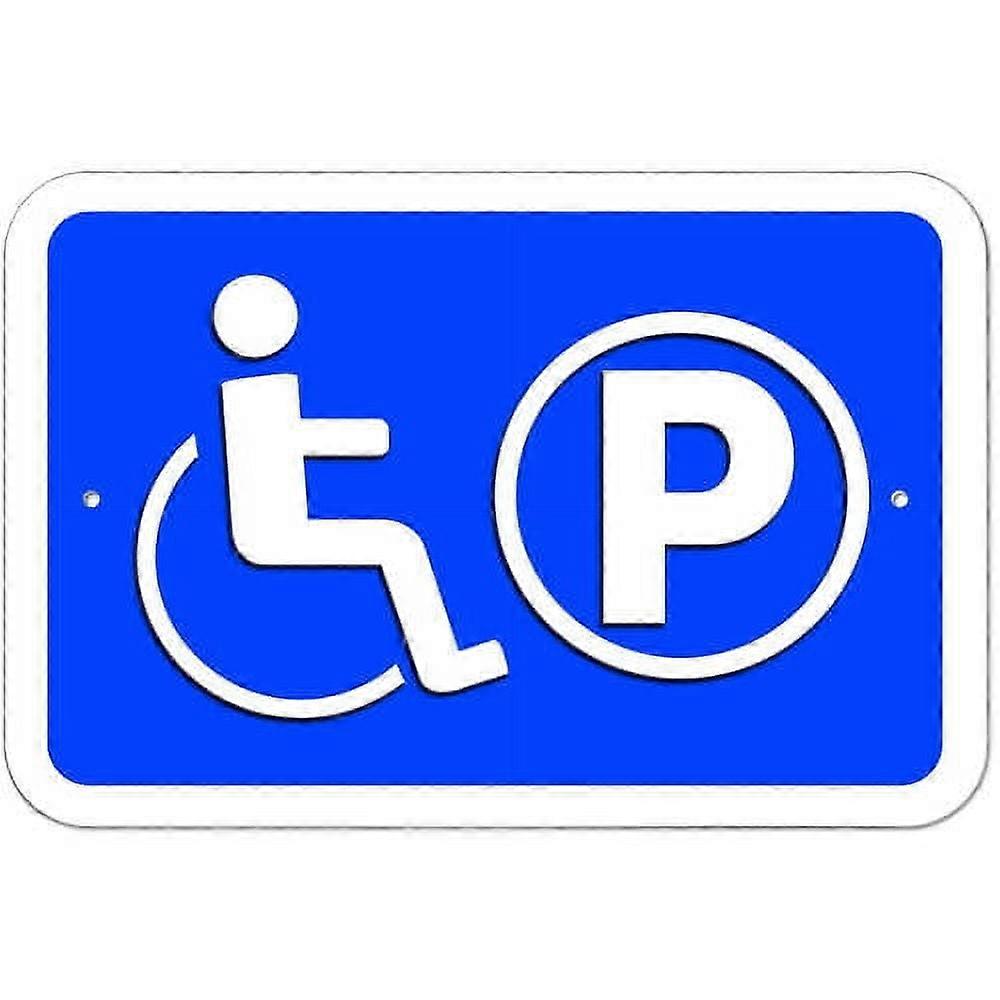 Behindertenparkplatzschild