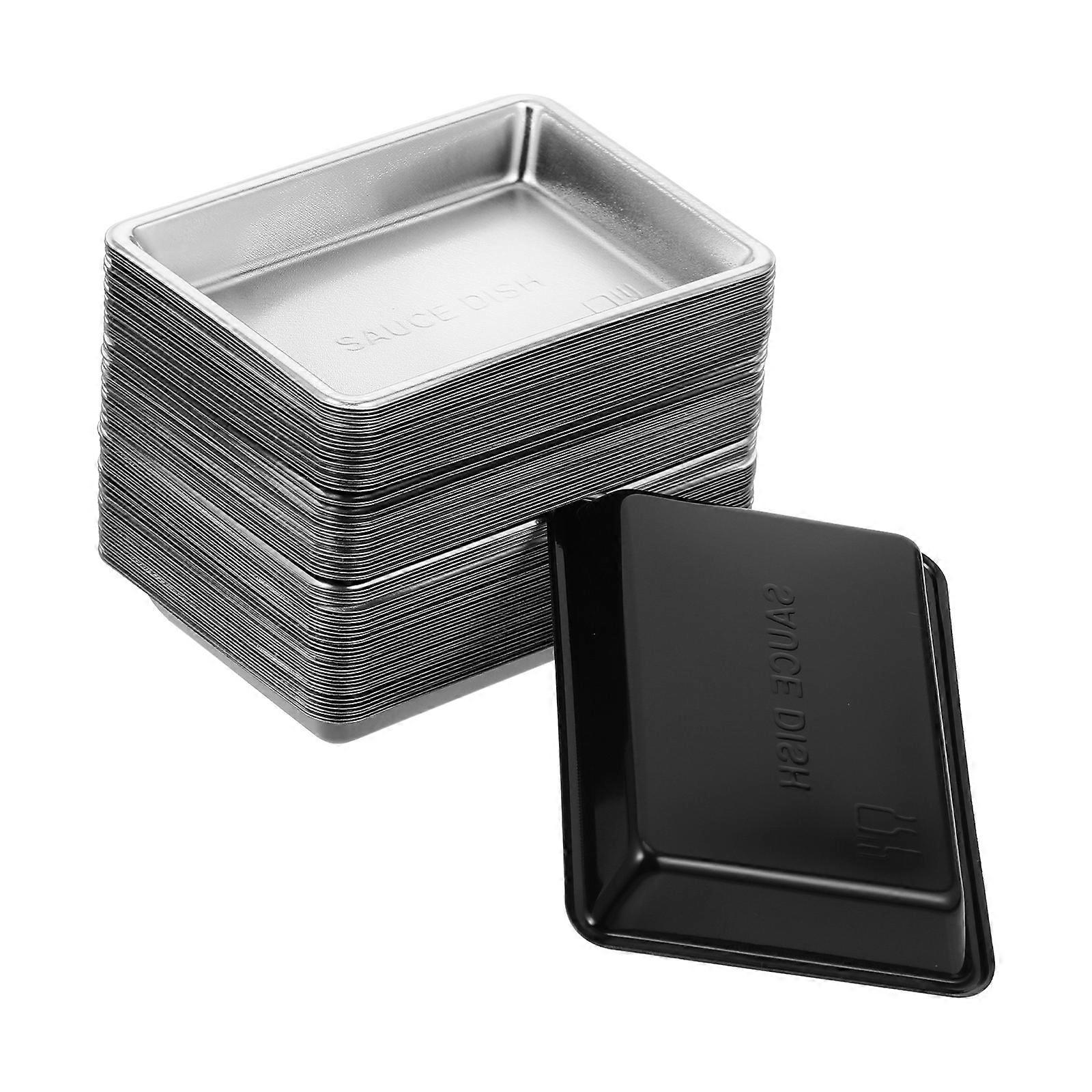 200pcs Sushi Dipping Appetizer Black