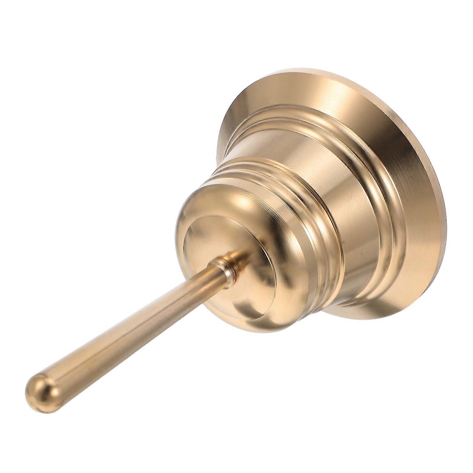 Copper Bell Handheld Brass Hand Bell for Service Piece