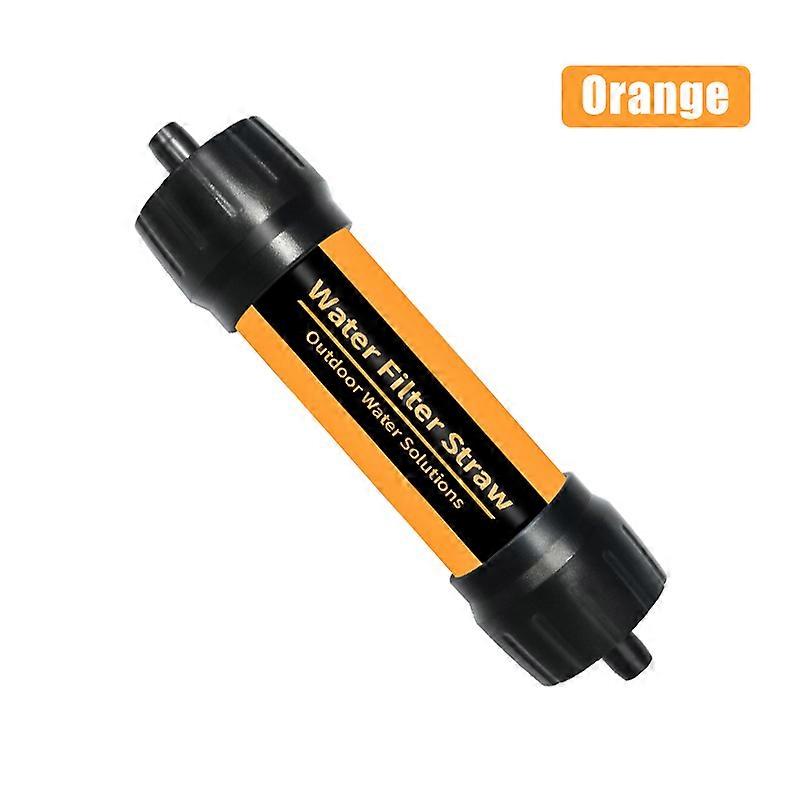 Mini-Wasserfilter für den Außenbereich Strohwasseraufbereitung zum Überleben oder zur Notfallversorgung Tragbarer Mikron-Wasserreiniger für Sturm