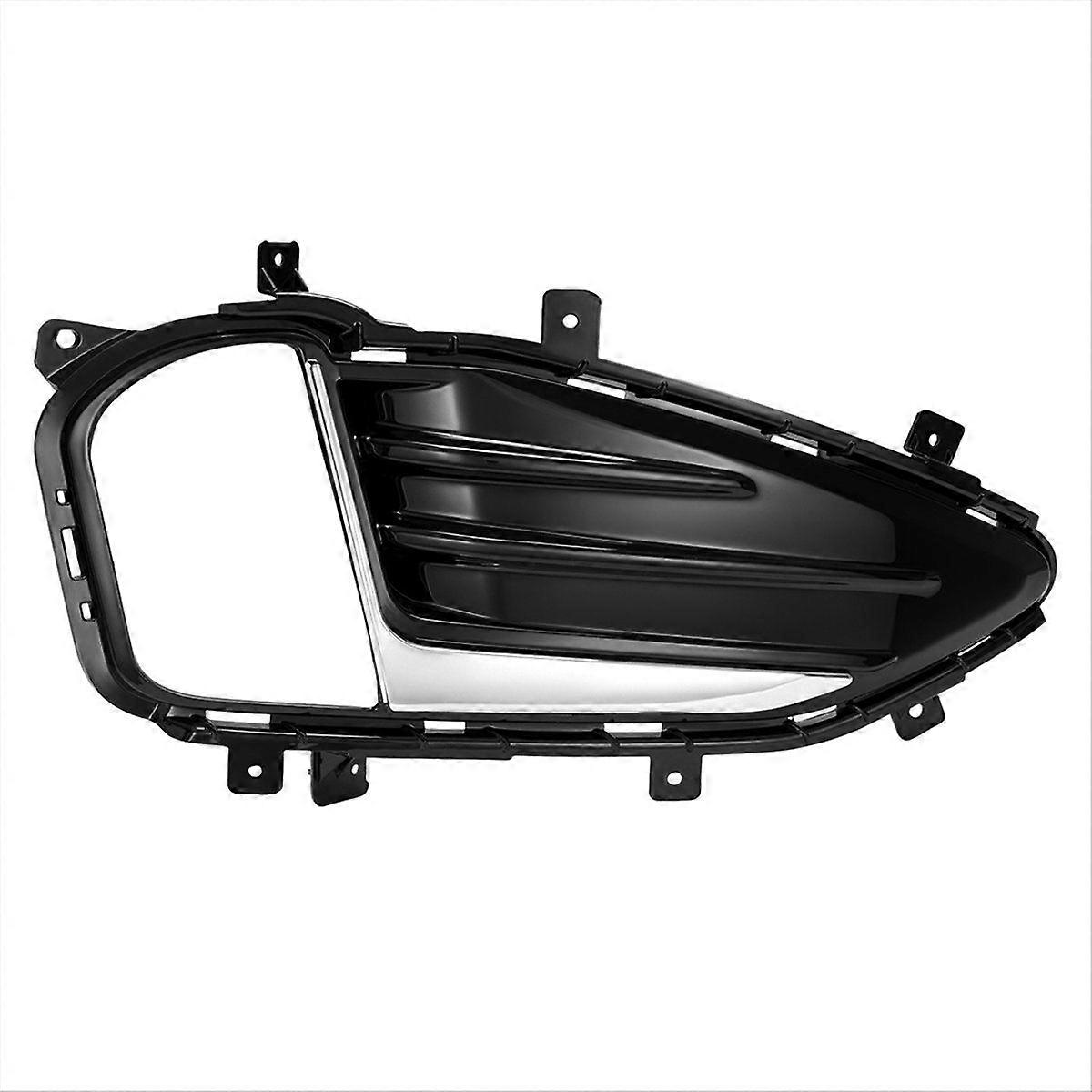 Chrome Front Bumper Fog Light Lamp Cover Bezel for Edge SEL Titanium 2019-2024 Right KT4Z-15266-, FO
