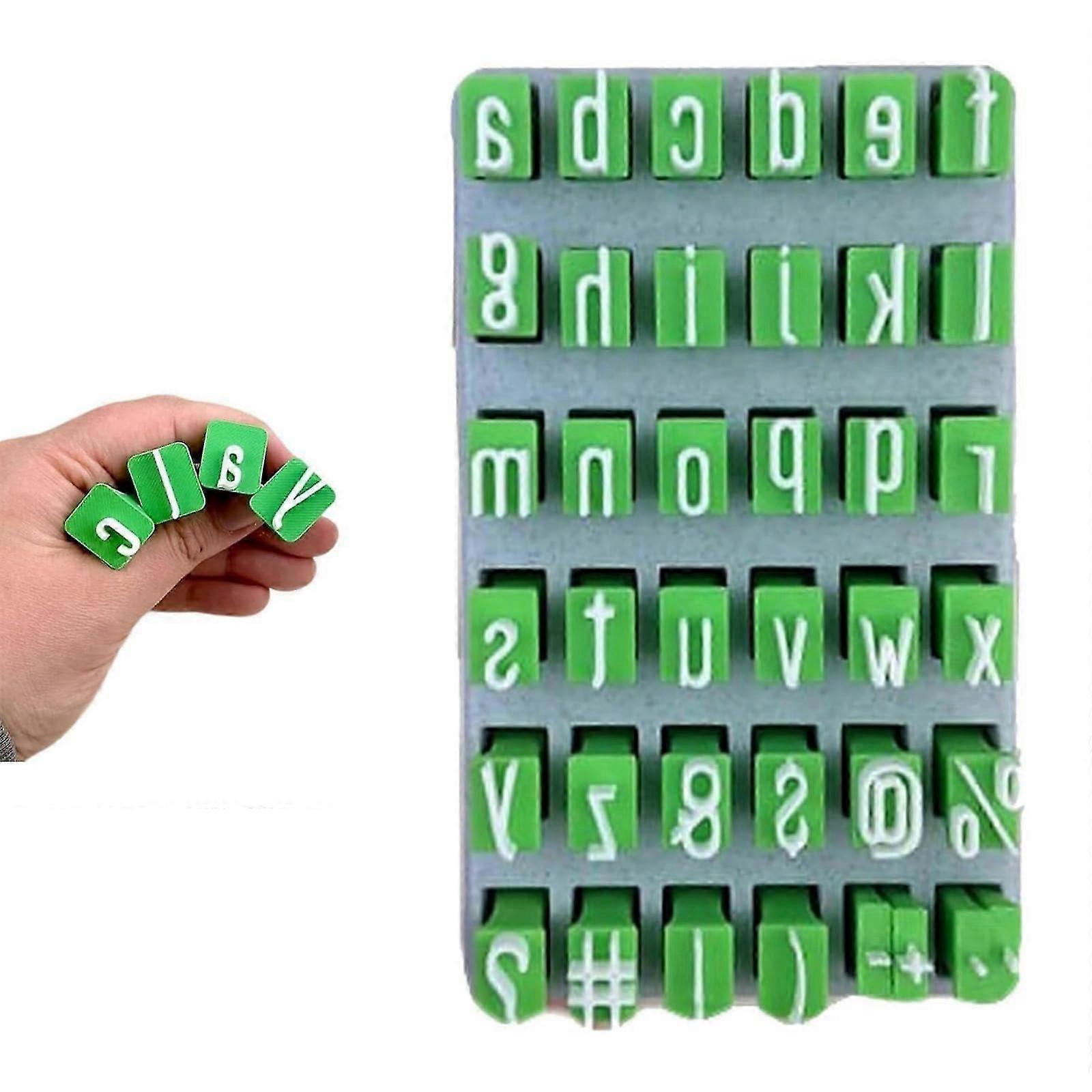 Clay Stamp Set Pottery Tools Letter Stamps for Crafting