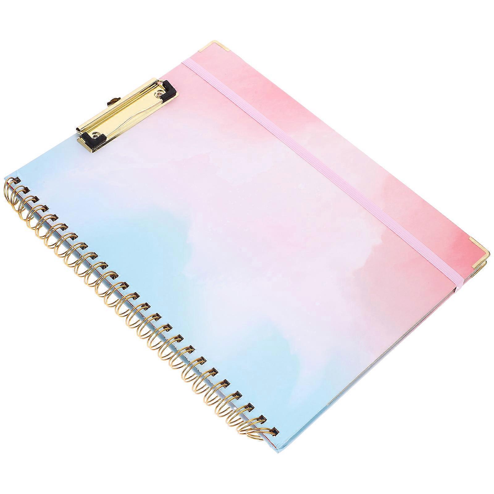 Portable Writing Board Folio for Office Work with Clipboard 2Pcs Pack
