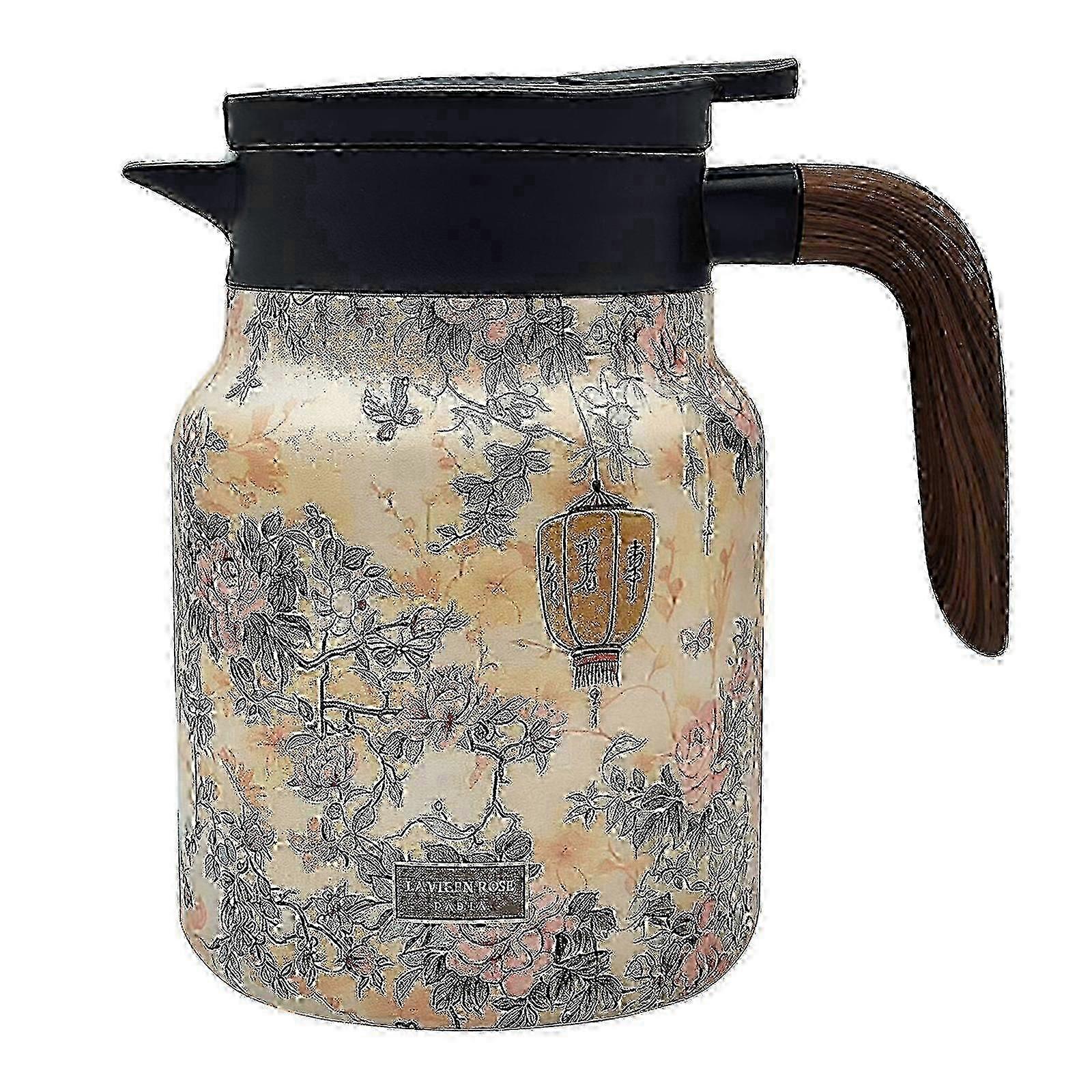 Raidley Vintage Floral Pattern Tea Doresty Tea Potl