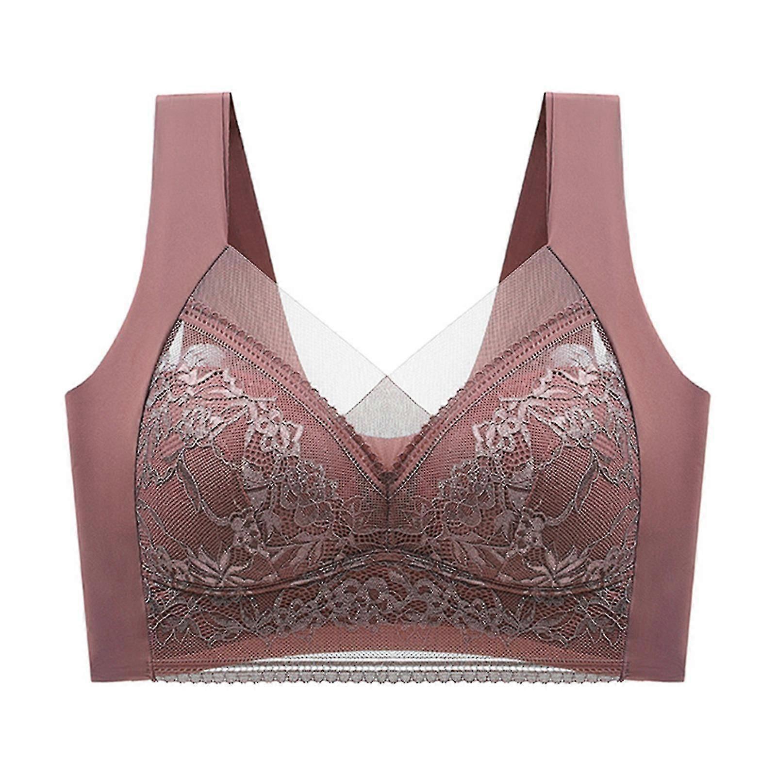 Lace Seamless Beauty Back Underwear Compatible With Large Bust