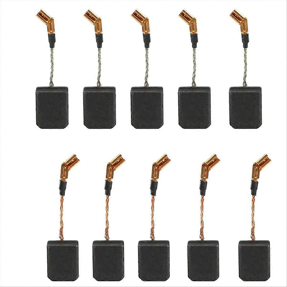 10-Pack N257540 Replacement Electric Motor Carbon Brushes Compatible,Angle Grinder Brush