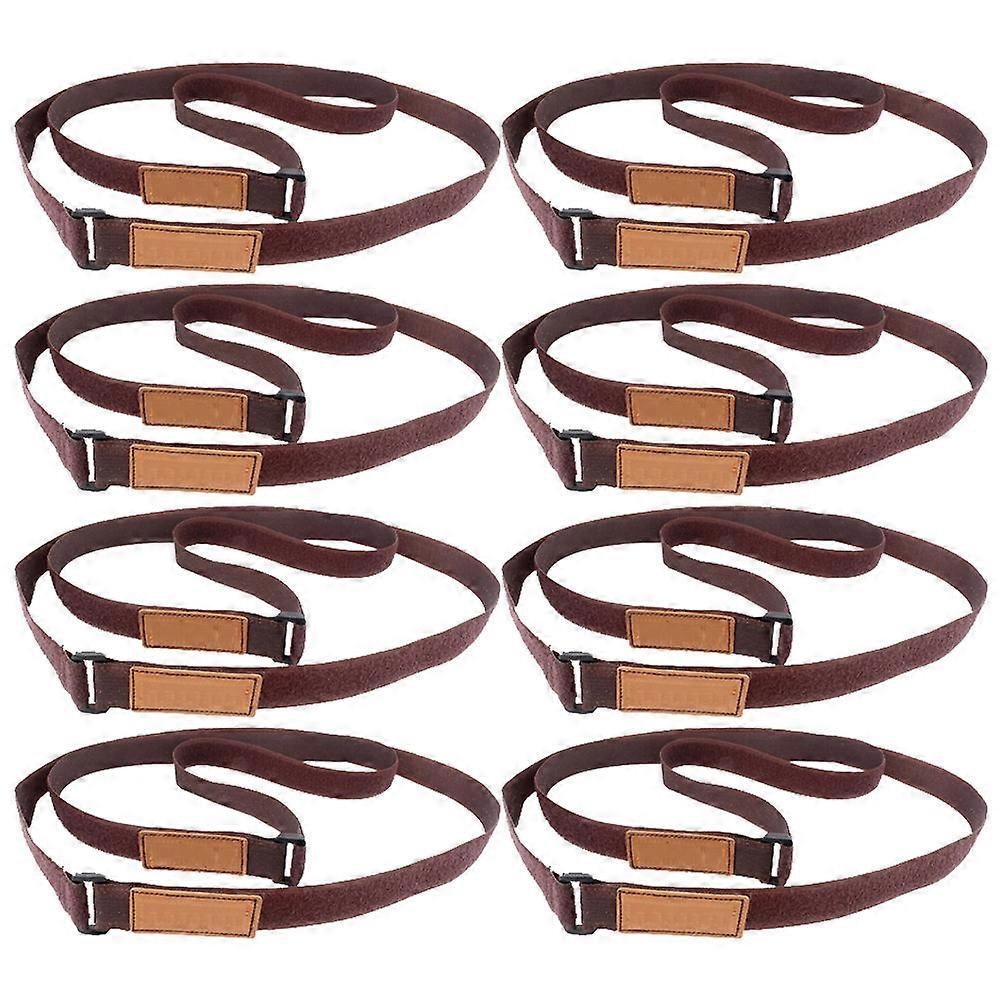Polyester Bundling Belts Luggage Straps for Camping 8Pcs Adjustable Straps
