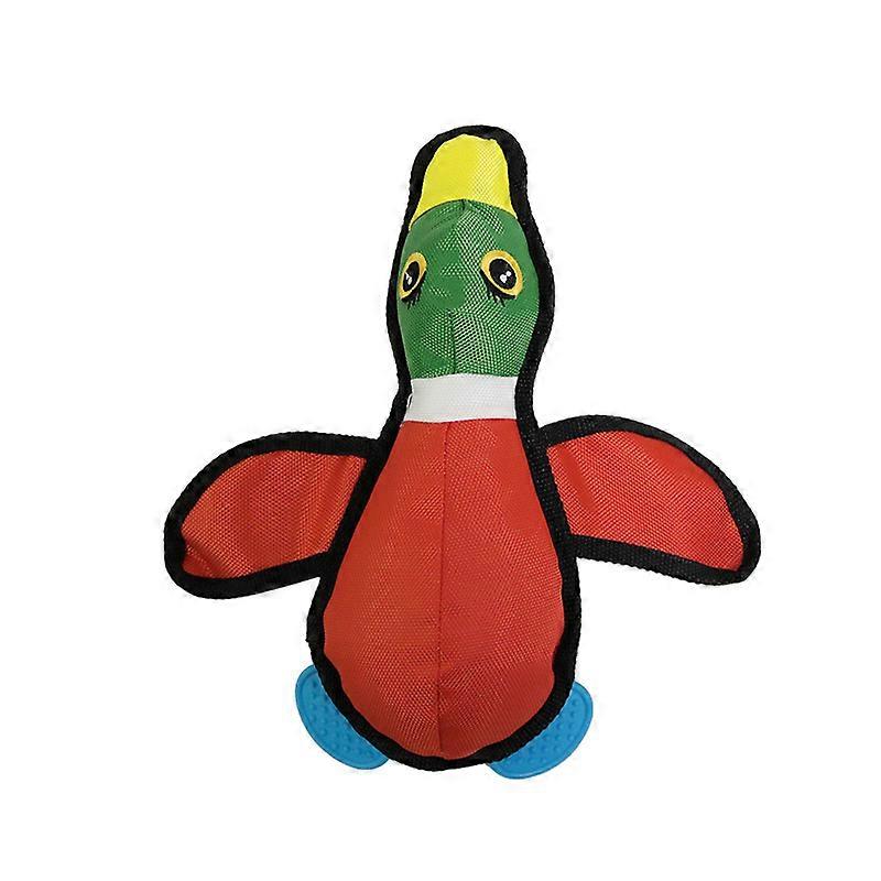 Pawsitively Fun! Oxford Plush Duck Pet Toy
