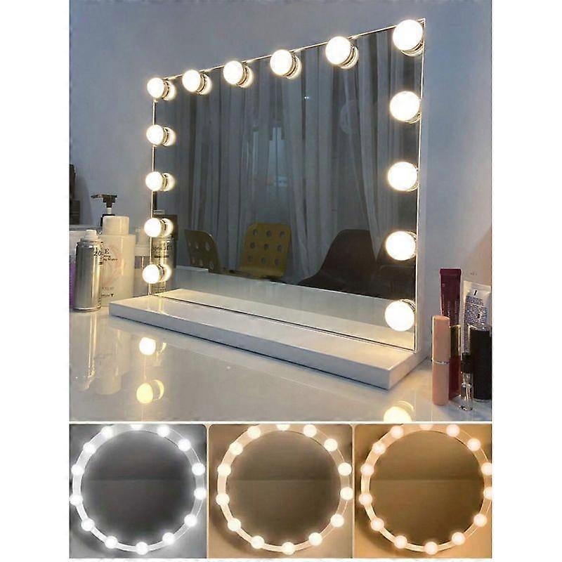 Hollywood LED makeup mirror light, dimmable LED light (bulb only)