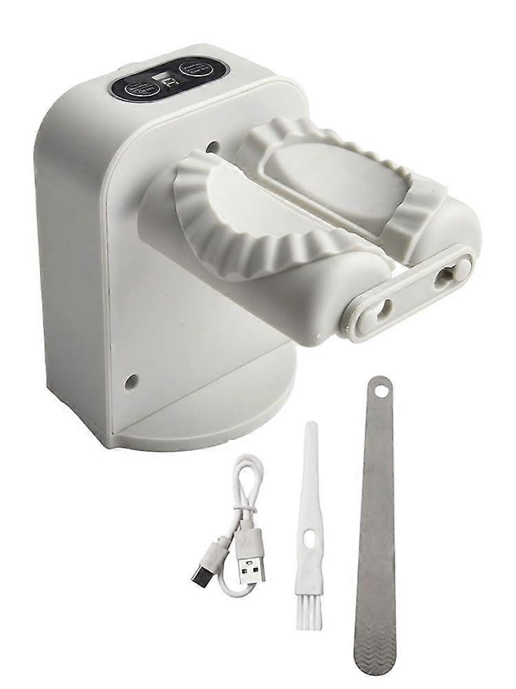 Electric Dumpling Maker with Adjustable Timer, NonSlip Base, Easy Clean, Home Kitchen Party Use