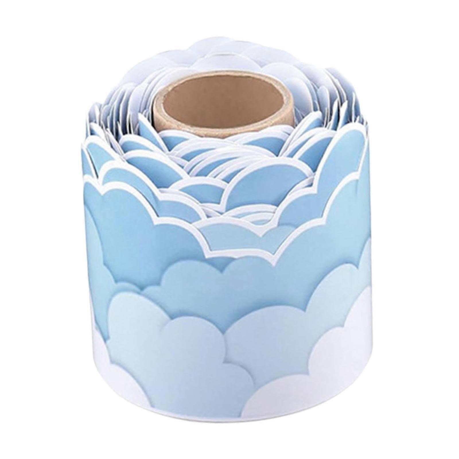 Cloud Bulletin Board Border for Classroom Decoration Preschool Cloud Theme MultiSurface Trim