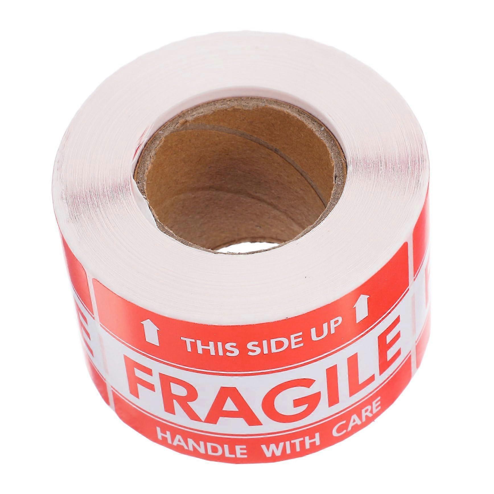 Fragile  Labels Roll with Strong SelfAdhesive and EyeCatching Design for Package Protection