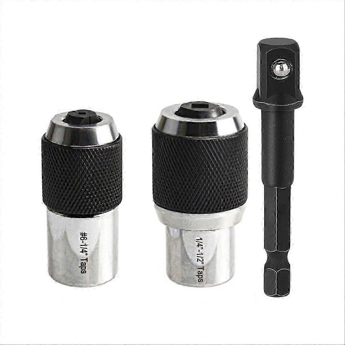 3PCS Tap Socket Set with Adjustable Jaws & 3/8" Socket Adapter, Tap Extractor Tool
