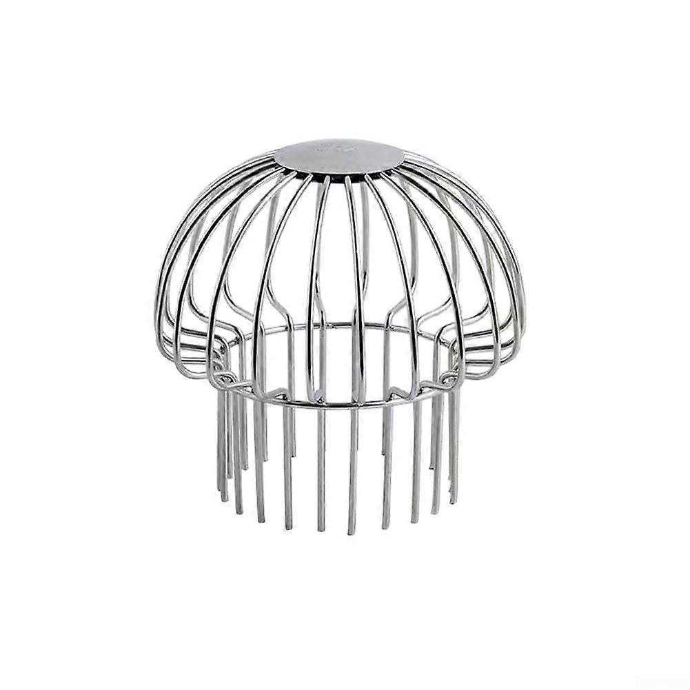 Gutter Guards Stainless Steel Downspout Guard Prevents Clogging Quick Drainage Expandable 160MM