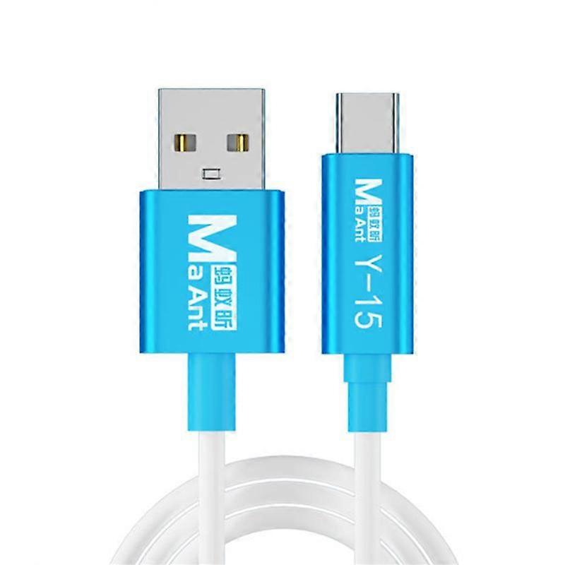 MaAnt Y-15 USB to Type-C Charging Restore Data Transmission Cable for iPhone / iPad
