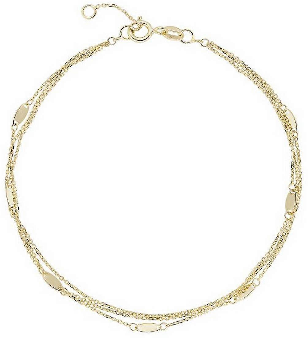 Mark Milton Triple Chain Bracelet - Yellow Gold