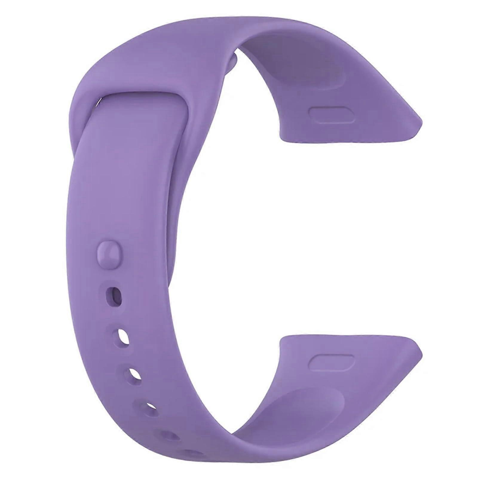 Watch 3 Silicone Strap Purple Smartwatch Replacement Band Comfortable Quick Change 28.1mm