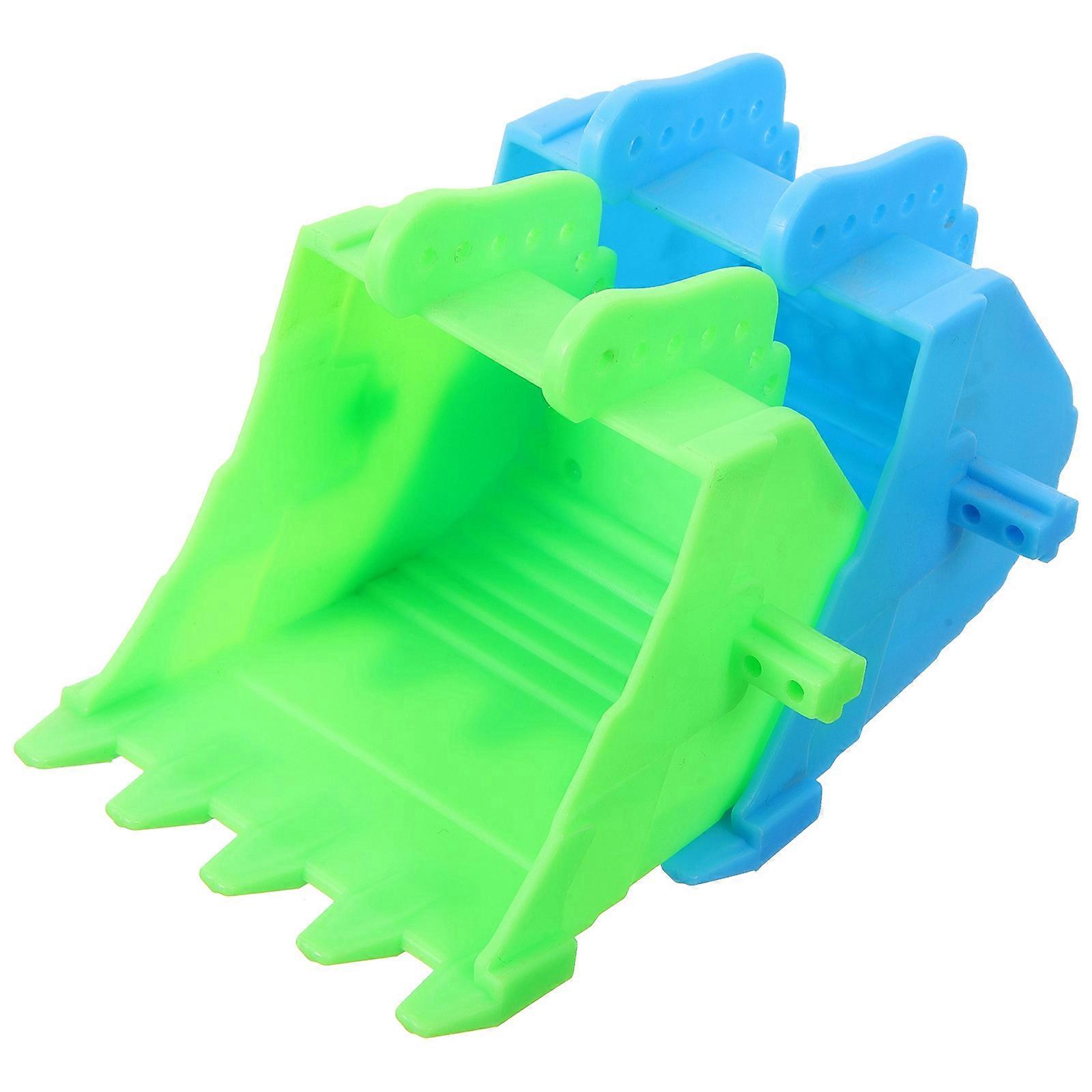Construction Excavator Toy Model Head Plastic Connector for Educational Use 2Pcs