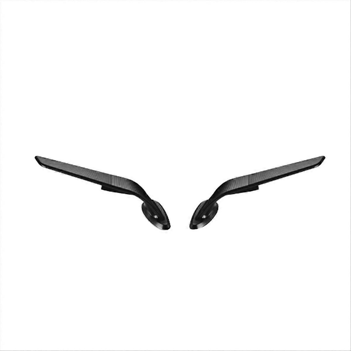 Motorcycle Rearview Mirrors Wind Wing Adjustable Rotating for 