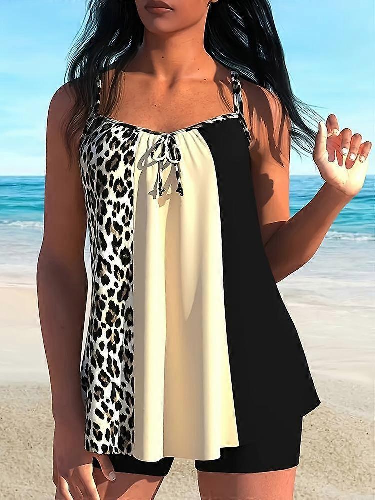 Women's Strappy Patchwork Seductive Bikini Swimwear