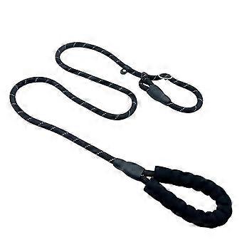 Slip Dog Leash Reflective No Pull Adjustable Nylon Rope Lead for Large Dogs Training 1.0x200cm