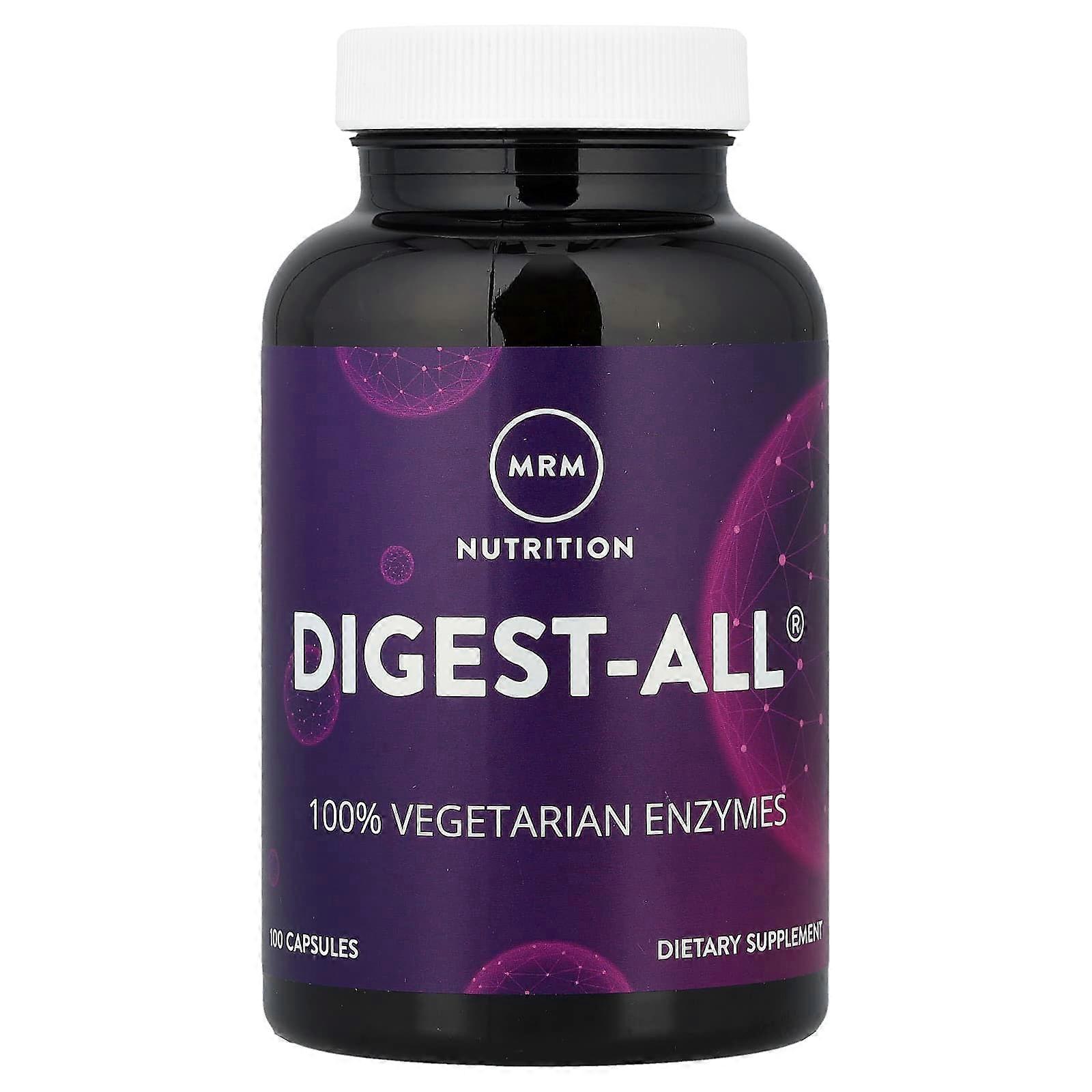 MRM Nutrition, Digest-ALL, 100 Capsules