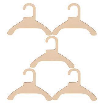 Dog Skirt Hangers Wooden Pet Clothes Hanger for Organizing 15Pcs