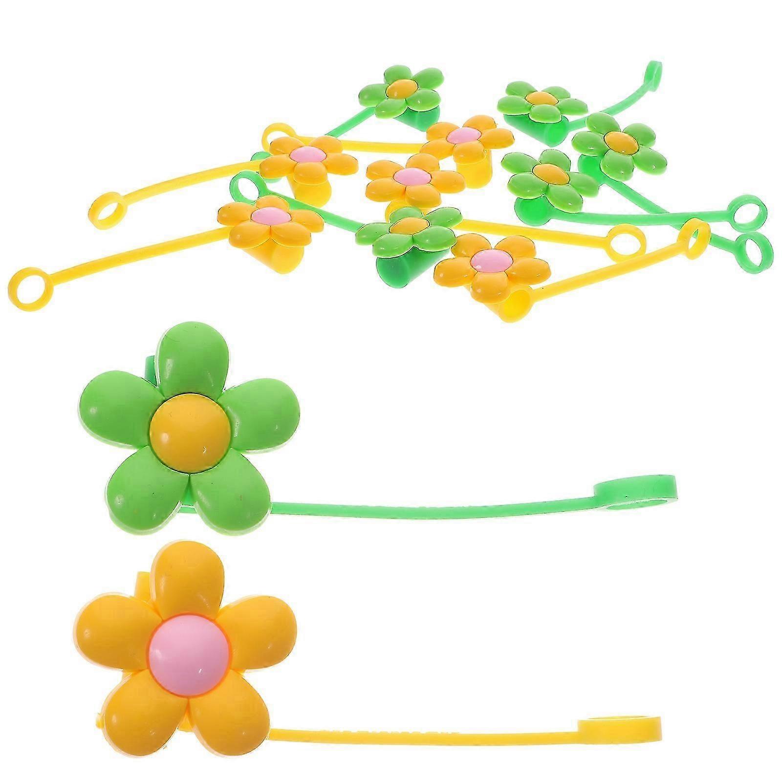 Reusable Tip Covers Flower Shaped Protector 10Pcs Set