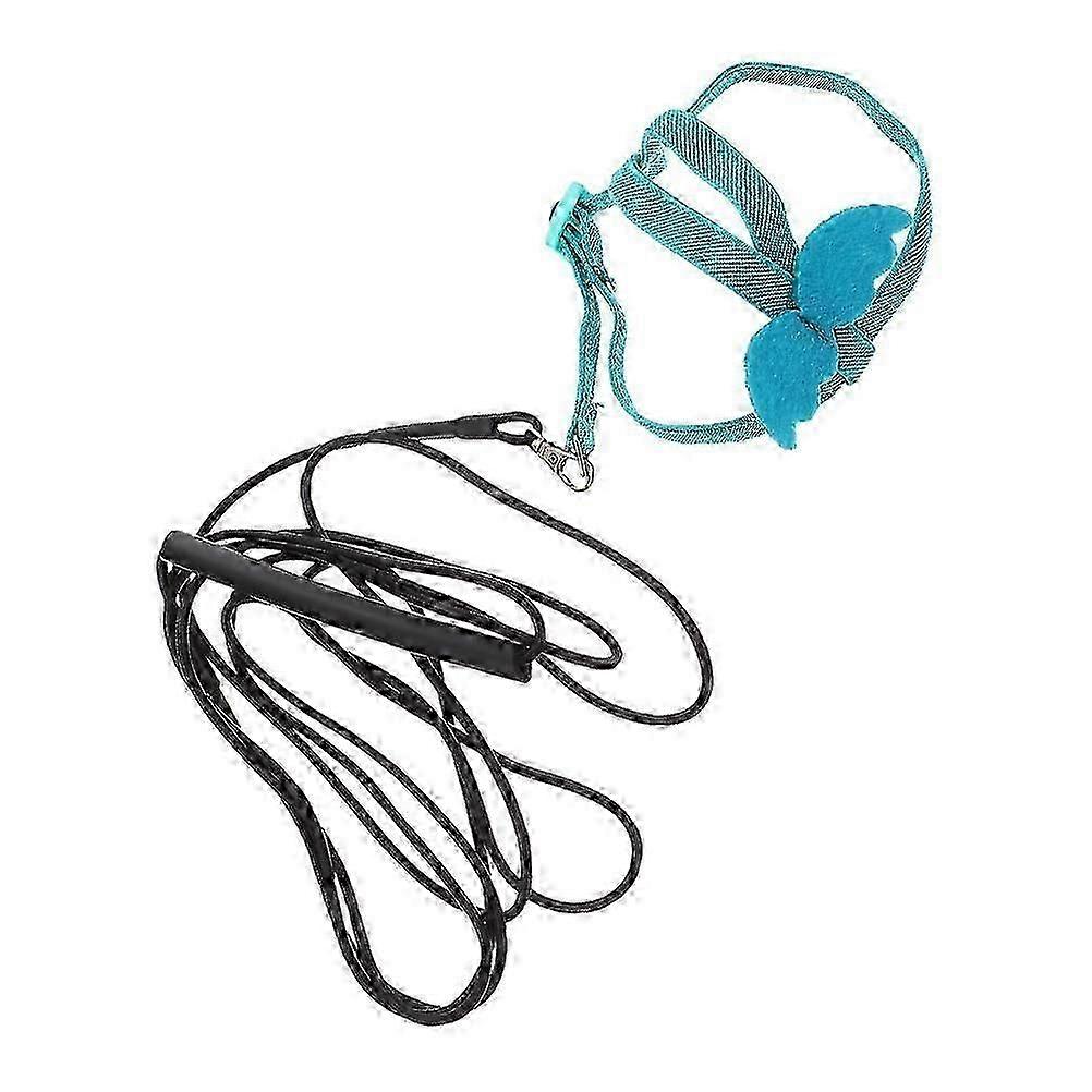 Ultralight Bird Harness for Parrots with Traction Function