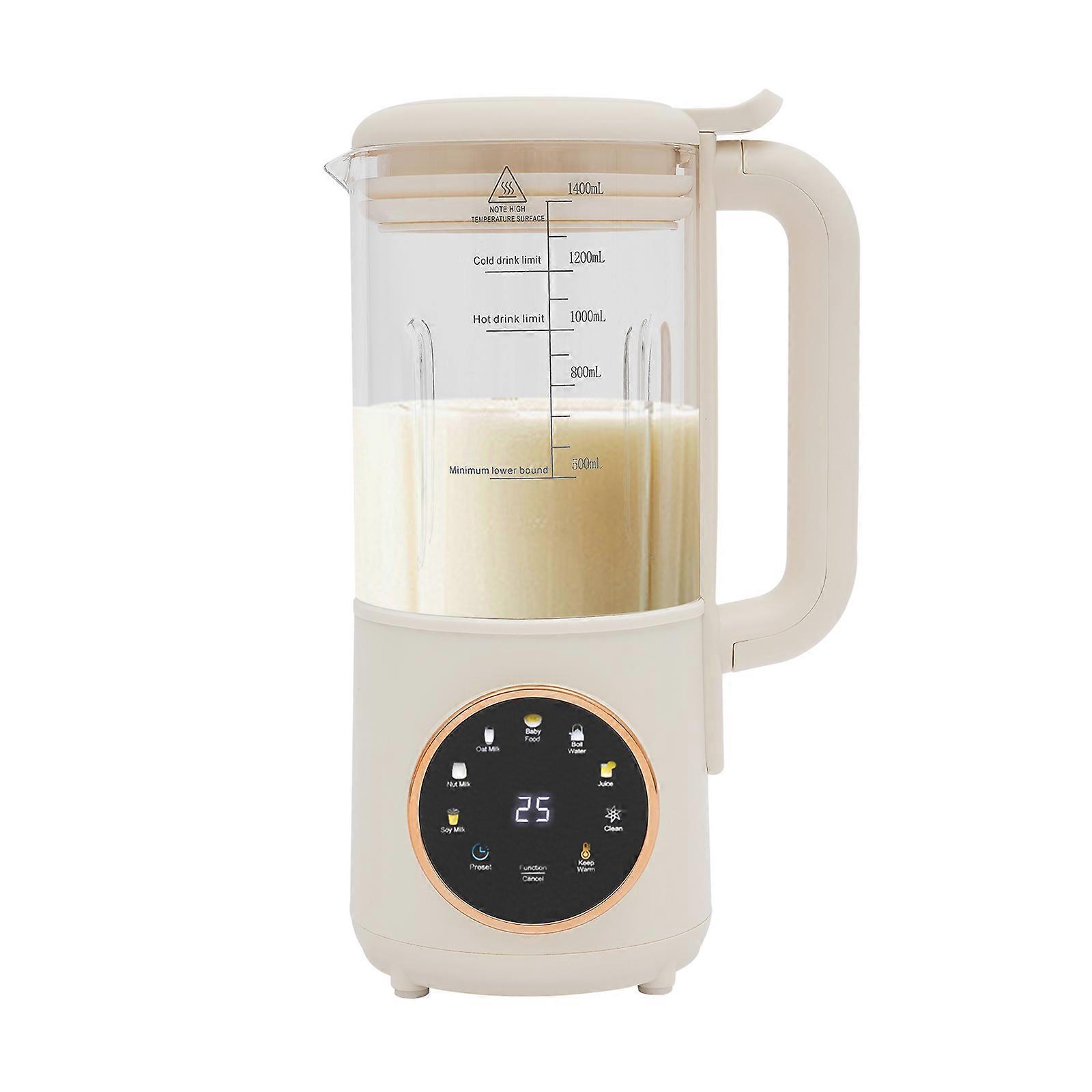1.4L Multi-function Soy Milk Maker Heating Blender for 2-3 People