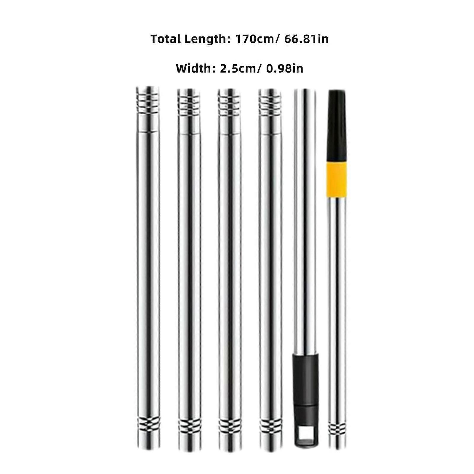 Extension Pole Multi-purpose Telescopic Rod Paint Roller Brush Extension Replacement Pole