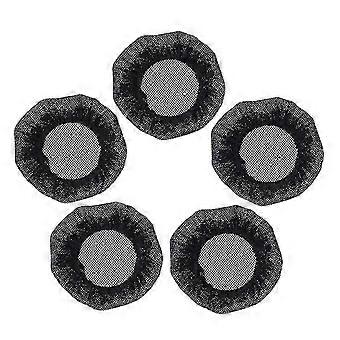 5 Pcs Ladies Wigs Ballet Hair Bun Maker Elastic Hair Net Hair Bun Cover Black Hair Bun Net 2026 New