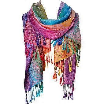 Lenço de seda feminino da moda, xale de cetim luxuoso roxo