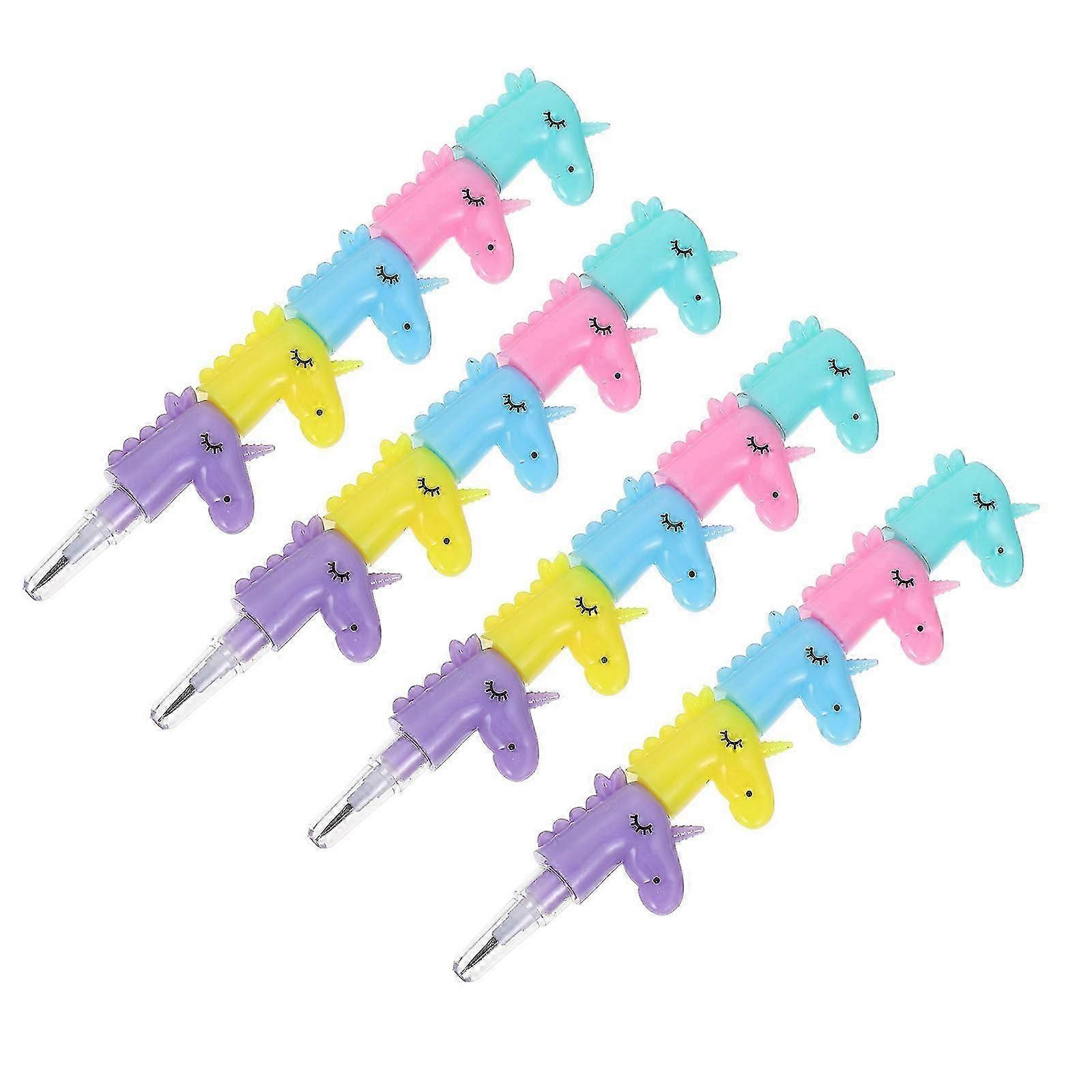 20Pcs Pencils for Writing Stackable Fun Decorative School Supplies