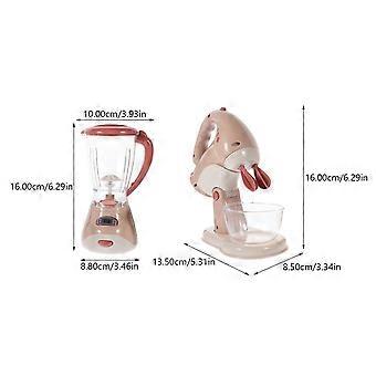 Simulation Kitchen Appliance Toy for Kids 1Set Juicer and Mixer Models