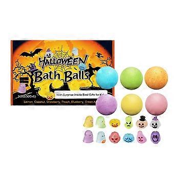 Natuurlijke badbommen met een verrassende megabubbel-inhoud voor kinderen - perfect als traktatie voor een kinderfeestje.