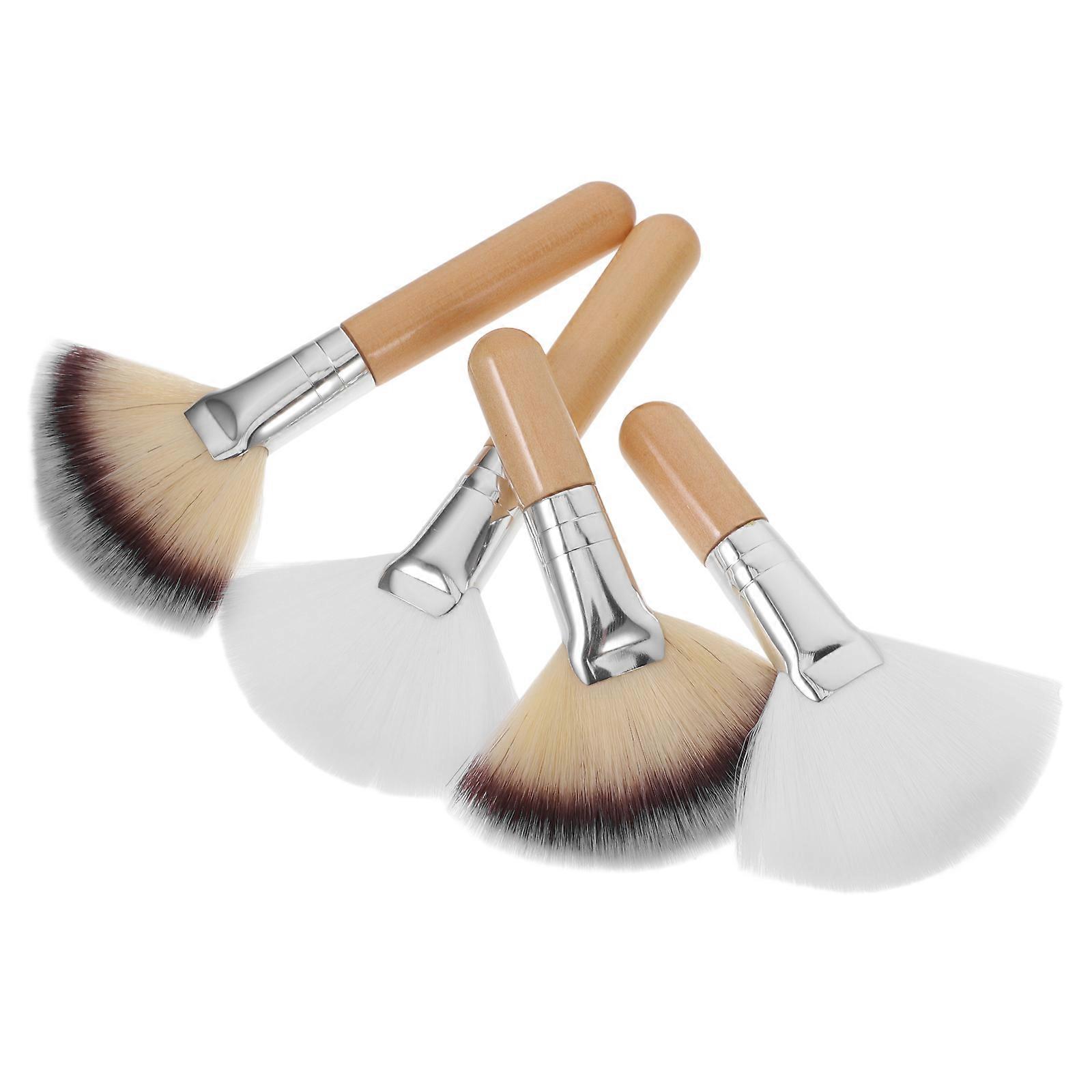 Scatter Powder Face Makeup Brush for Cheekbones 4Pcs Set