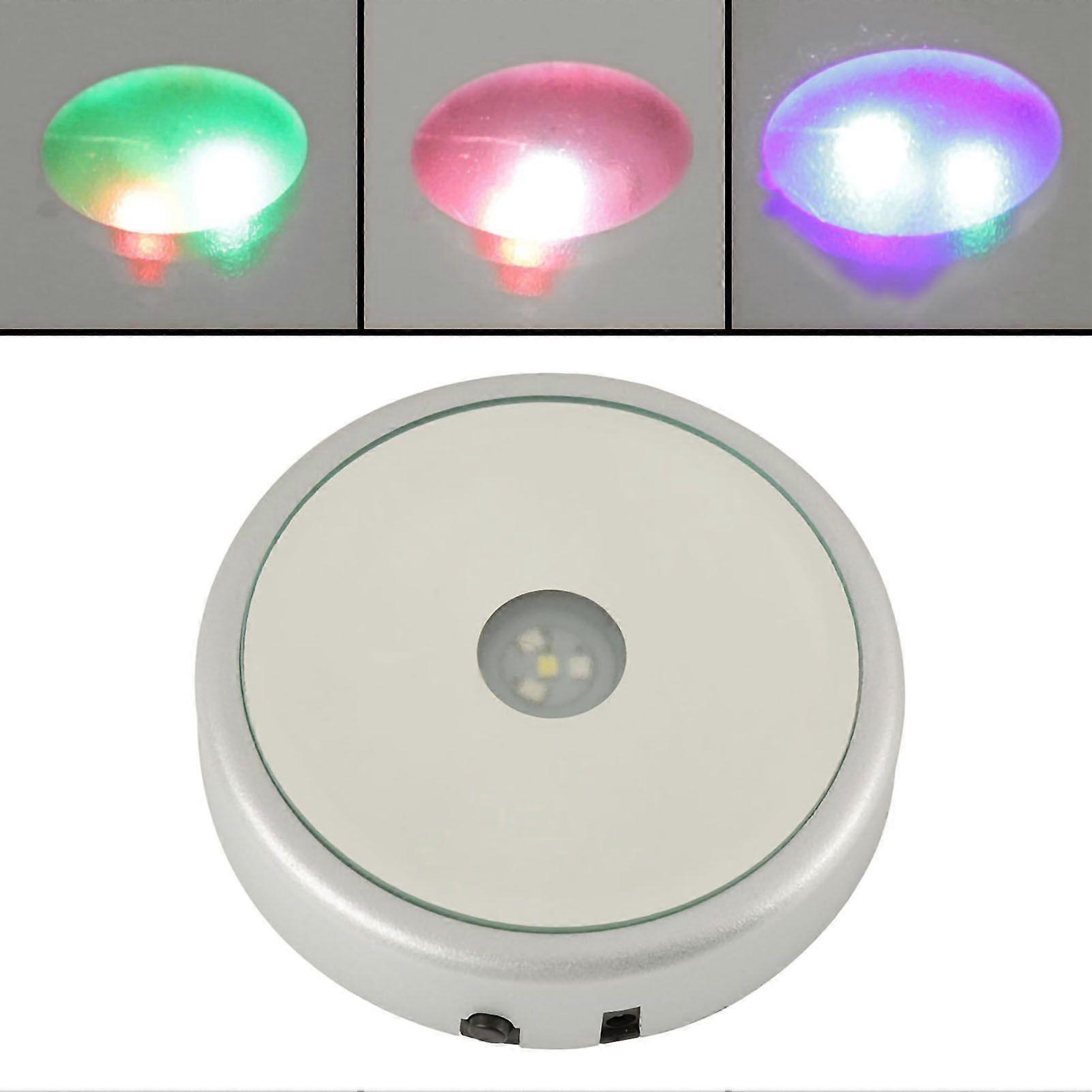 Fargerik LED lys krystallskjerm stativ base # 4