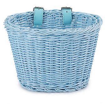 Front Handlebar Bicycle Basket Adjustable Traditional Bicycle Basket Vintage Hand Woven Bike Basket Gift for Colleagues Friends