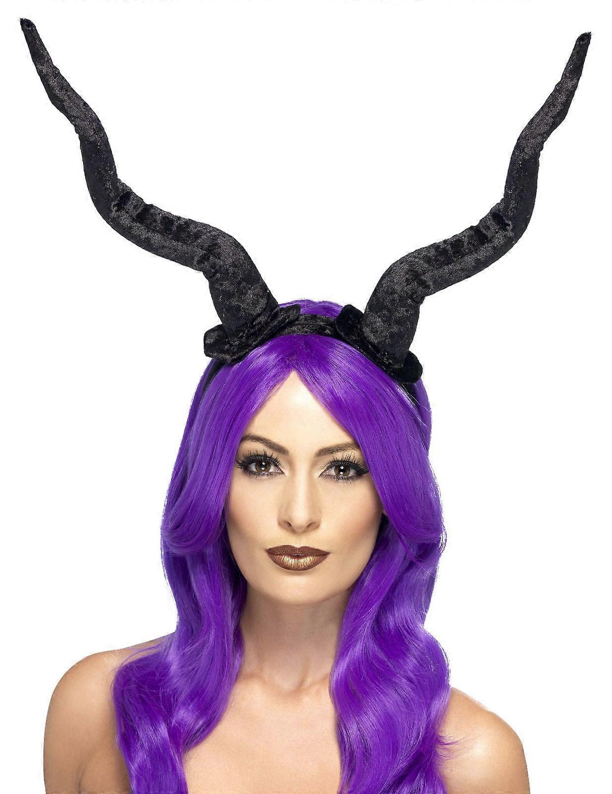 Demon Headband Large Demonic Horns Halloween