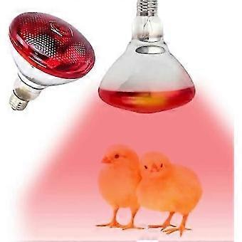Ampoules Chauffantes Infrarouges, Lampe Chauffante Rouge 150W, Lampe Infrarouge E27, Ampoule Chauffante pour Poussin, Ampoule Chauffante Infrarouge