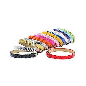 Smartklockarmband för klocka, 28 st, gör-det-själv-PU-armband i blandade färger