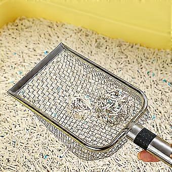 Stainless Steel Cat Litter Scoop Metal Sand Sifter for Home Use Large Scoop