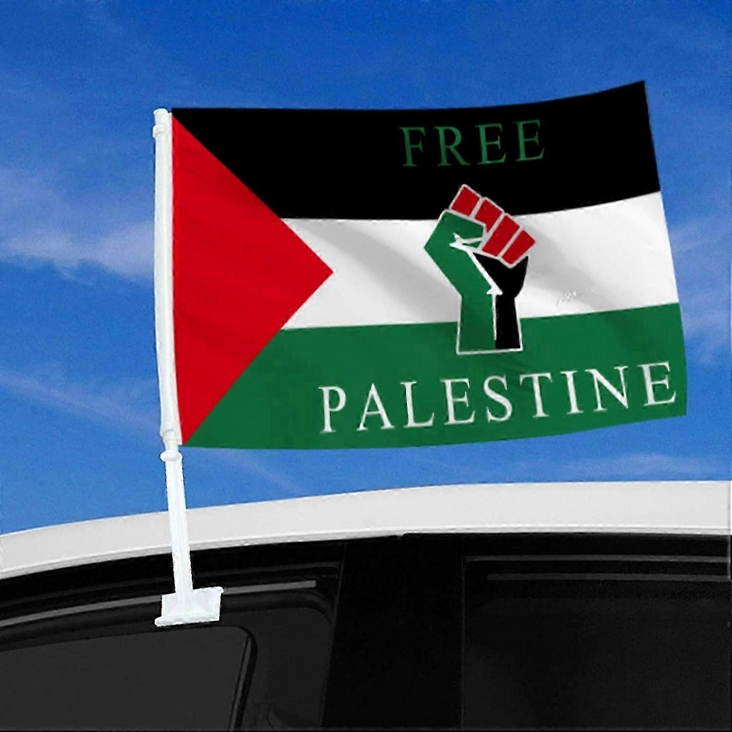 Palestine Car Flag 12x18 Inch