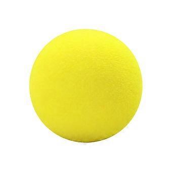 Textured Foams Badminton Training Ball for Independent Wall Drill, Children's Introductory Practice, and Adult Rackets-Swing Training  Yellow