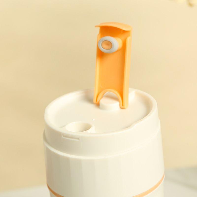 Orange Portable 8-Blade Refillable Juicer Cup